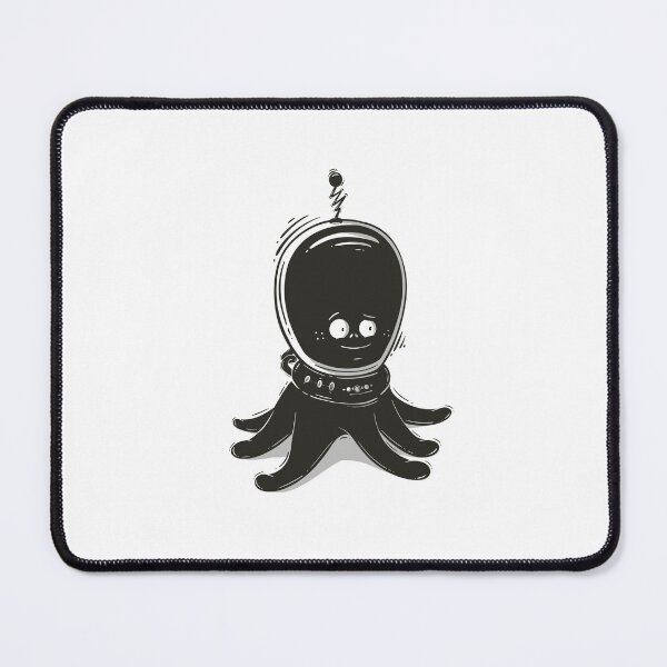 Item preview, Astro Octopus on a Hoverboard designed and sold by NicoMTL06.