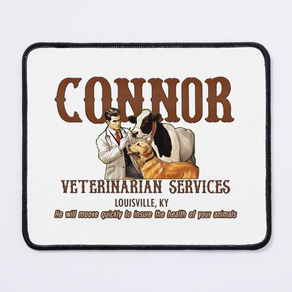 Item preview, connor vets designed and sold by Foxlindesigns.