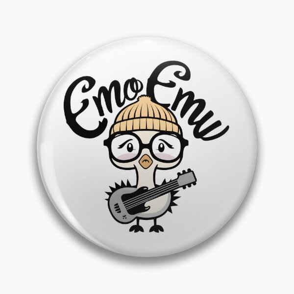 Item preview, Emo Emu: A Playful Design for Emotional Expression & Humor designed and sold by MillennialVibe.
