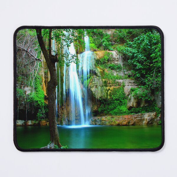 Item preview, Scenery at Cascate di Forcella in Acquasanta Terme with trunk designed and sold by Kristina Drozd.