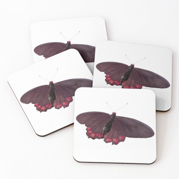 Item preview, Montezuma's Cattleheart butterfly, a beautiful velvety species designed and sold by RuthGoring.