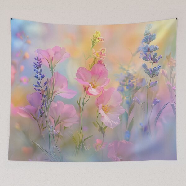 Item preview, A Pastel Wildflower Dreamscape designed and sold by The Printery.