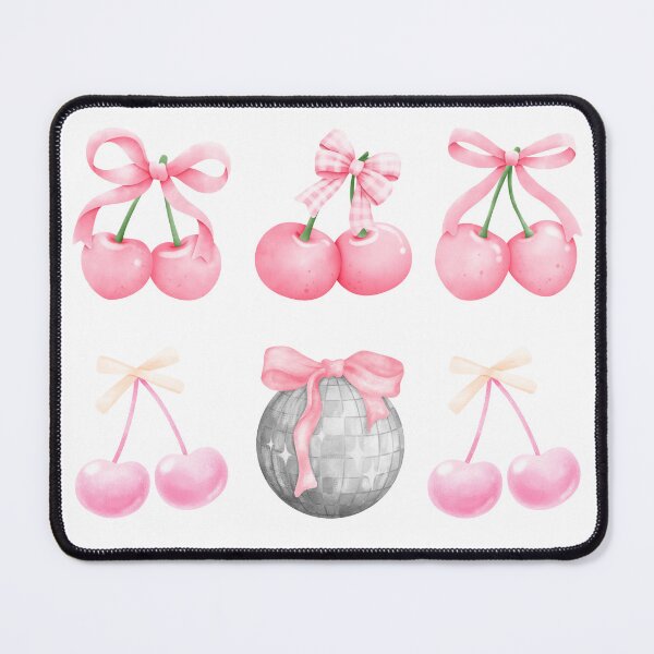 Item preview, Pink Coquette Disco Ball Coquette Cherries Girly  designed and sold by CCKimShop.