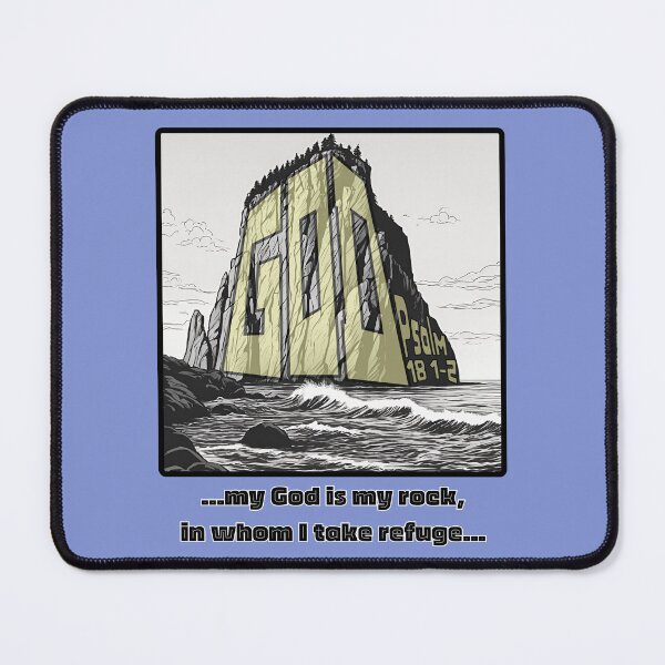 Item preview, God My Rock designed and sold by Anchored-Arts.