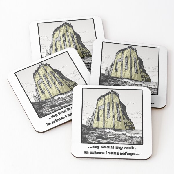 Item preview, God My Rock designed and sold by Anchored-Arts.