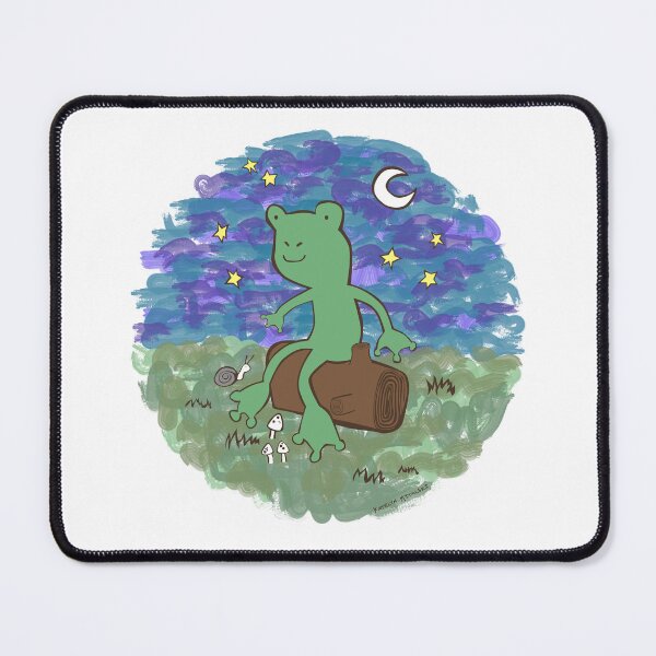 Item preview, Toad on a Log in a Bog (with shroomies and snail pal!) designed and sold by KatelynMitalski.
