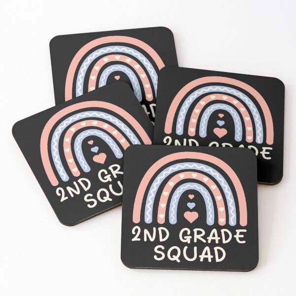 Item preview, 2nd Grade Squad Second Teacher Crew Student Team Back To School designed and sold by MouDantArts.