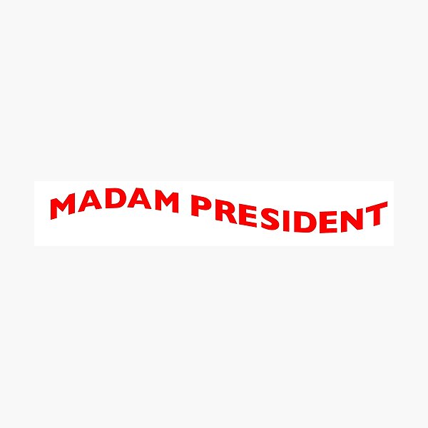 Item preview, Madam President American Flag designed and sold by zlapr.