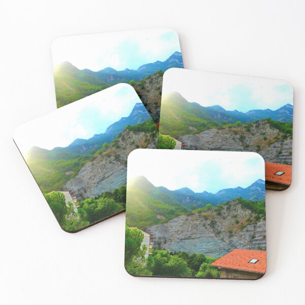 Item preview, View from Acquasanta Terme at a ridge designed and sold by Kristina Drozd.