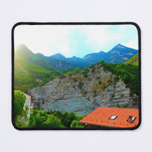 Item preview, View from Acquasanta Terme at a ridge designed and sold by Kristina Drozd.