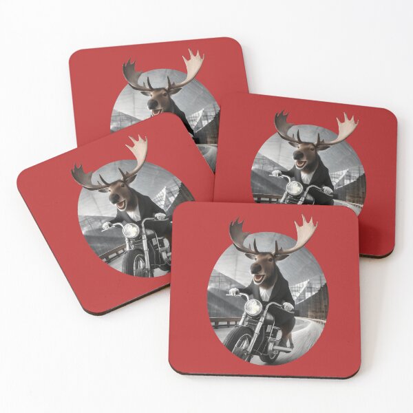 Item preview, Moose on the road. designed and sold by Patrick J Land.