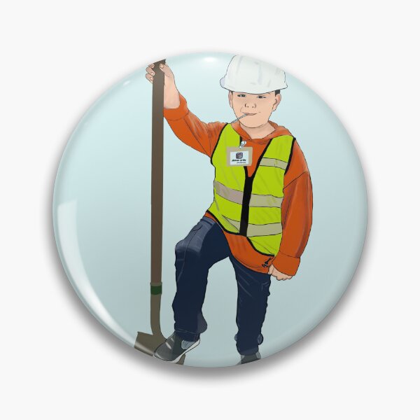 Item preview, happy boy, safety volunteer work designed and sold by Nora Hernandez.
