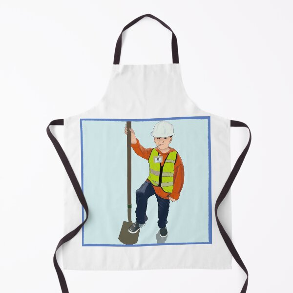 Item preview, happy boy, safety volunteer work designed and sold by Nora Hernandez.