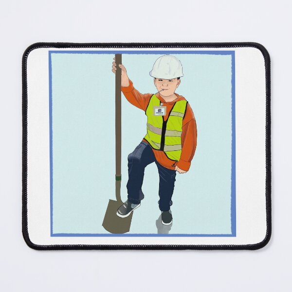 Item preview, happy boy, safety volunteer work designed and sold by Nora Hernandez.