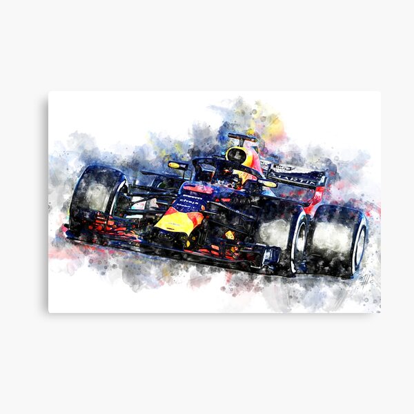 Formula 1 World Champions F1 Paintings Printed on Canvas • CanvasPaintArt