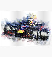 Daniel Ricciardo F1 2018 Poster