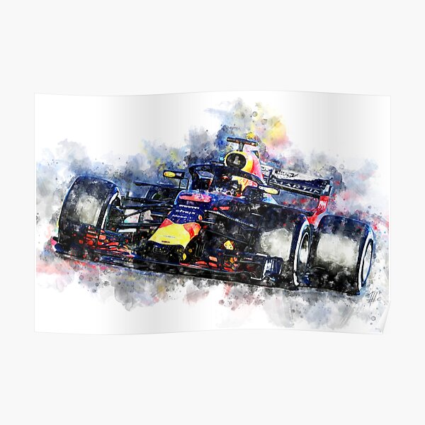 Daniel Ricciardo F1 2018 Póster