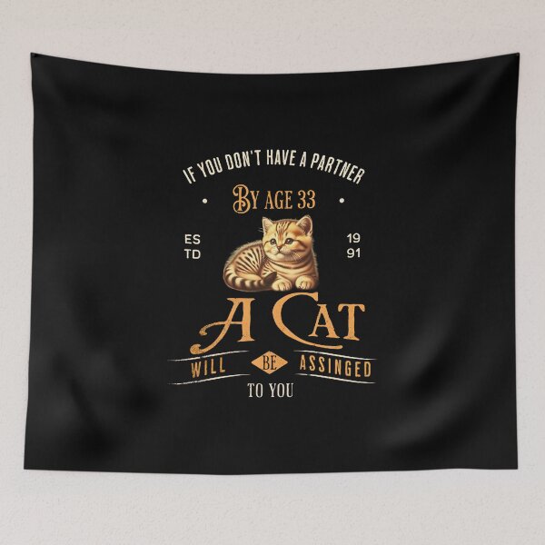 Item preview, Cute Cat Funny T-Shirt designed and sold by Mr. Bartholomew.