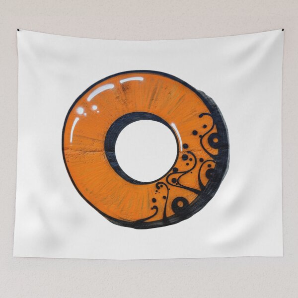 Item preview, Secret Language: Fiery Orange Circle designed and sold by jglobal360.