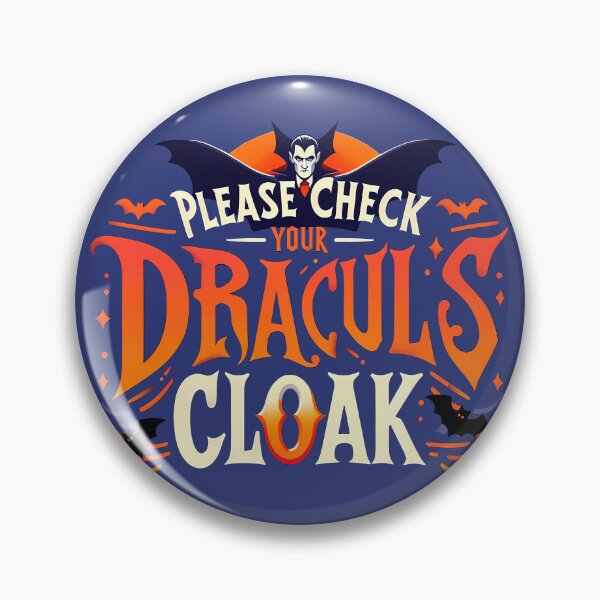 Item preview, Please Check Your Dracula's Cloak, typography designed and sold by maxmaj.
