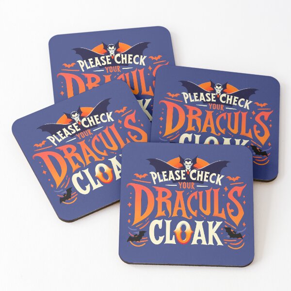 Item preview, Please Check Your Dracula's Cloak, typography designed and sold by maxmaj.