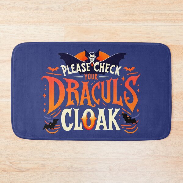 Item preview, Please Check Your Dracula's Cloak, typography designed and sold by maxmaj.