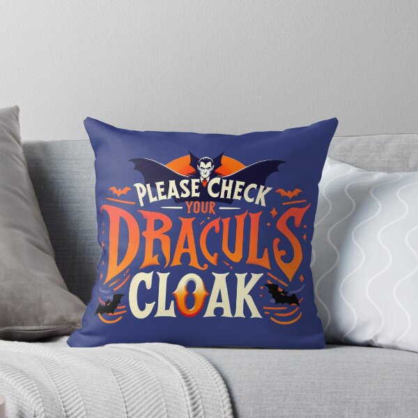 Item preview, Please Check Your Dracula's Cloak, typography designed and sold by maxmaj.