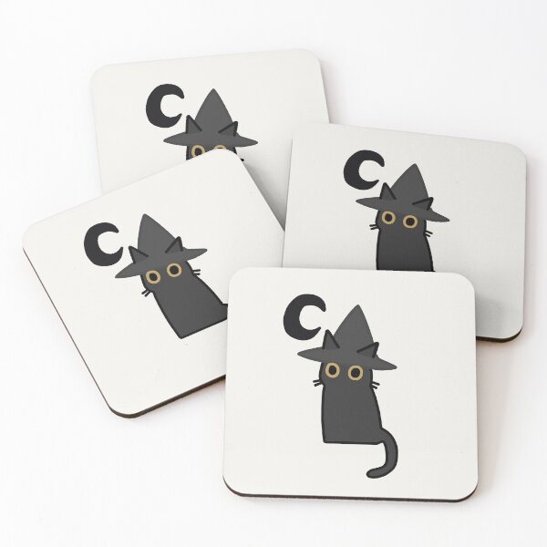 Artikelvorschau, Süße schwarze Halloween-Katze mit Hut entworfen und verkauft von fancykatze.