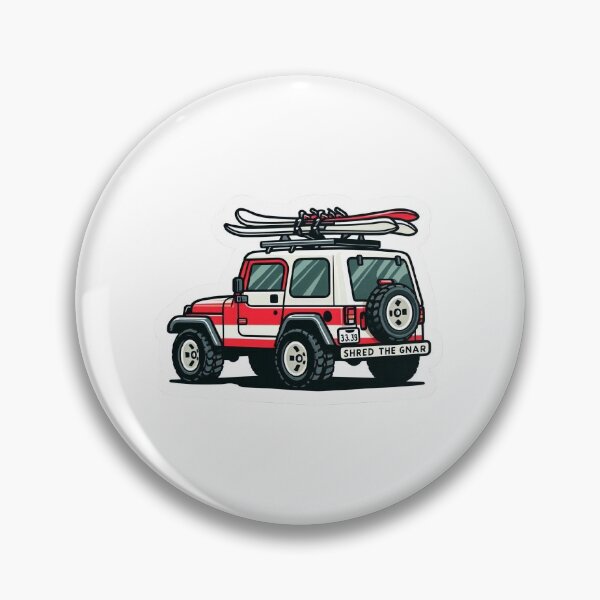 Item preview, Jeep Rubicon Ski Trip designed and sold by OudoorsyGooru.