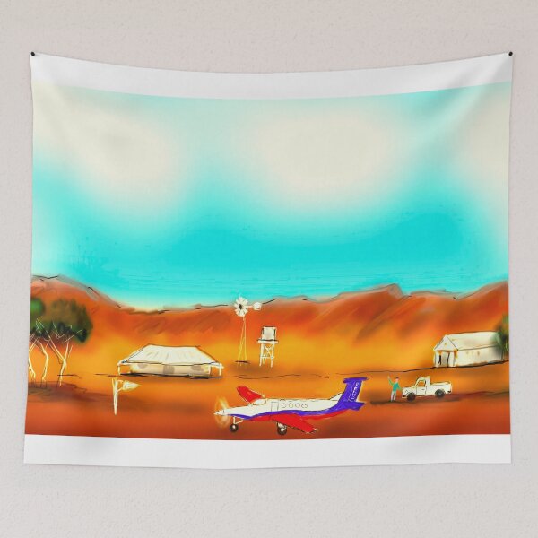 Item preview, RFDS Plane On Take-off designed and sold by EJCairns.
