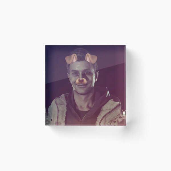 Item preview, Ethan Winters Rizz  Snapchat Dog Filter SmilingResident Evil 8 Village designed and sold by Neesu.