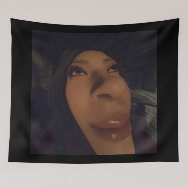 Item preview, Mysterious Chinese American Lady Ada Wong Resident Evil 4 Remake Meme designed and sold by Neesu.