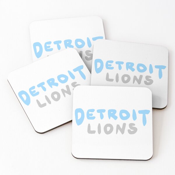 Item preview, NFL Detroit Lions Bubble Letters designed and sold by StephenCriss.