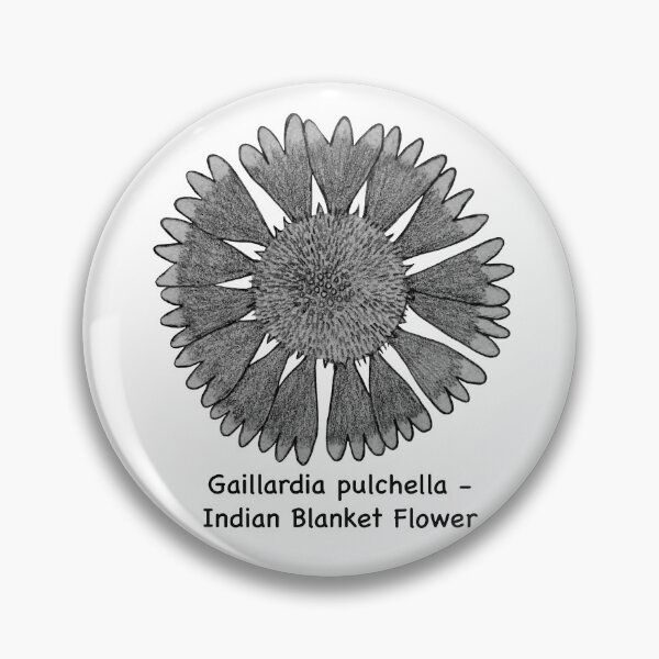 Item preview, Indian Blanket Flower - Gaillardia pulchella  designed and sold by scarpacific.