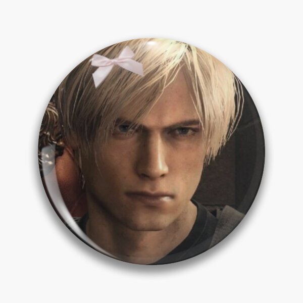 Item preview, Romantic Pink Bow Leon S Kennedy Resident Evil 4 Remake designed and sold by Neesu.