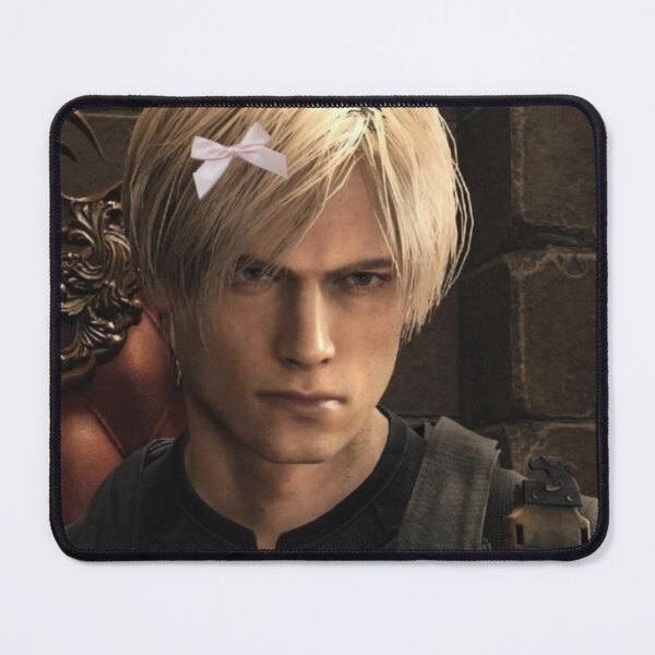 Item preview, Romantic Pink Bow Leon S Kennedy Resident Evil 4 Remake designed and sold by Neesu.