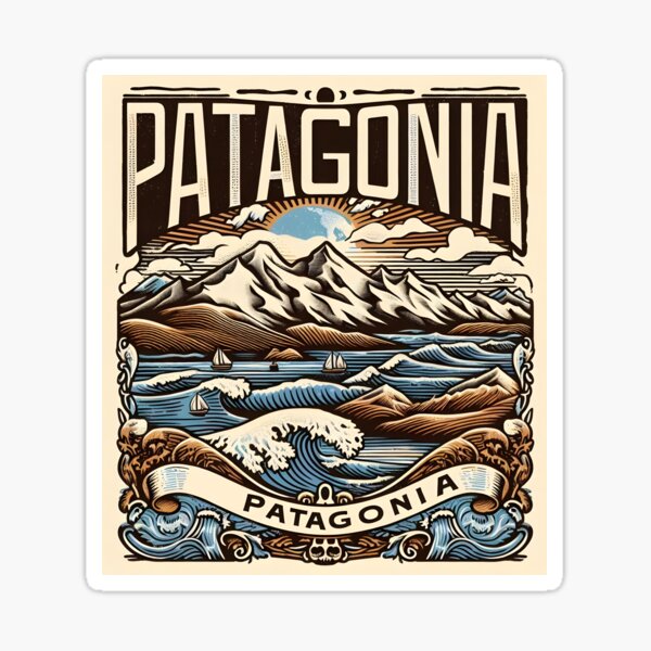 Artikel-Vorschau von Patagonien-Abbildung, designt und verkauft von MrSamCreative.