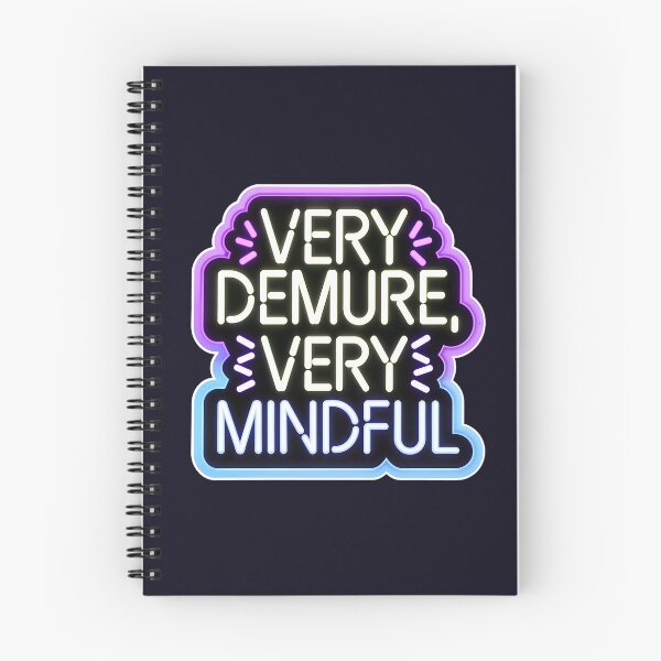 Item preview, Very Demure Very Mindful Quote Neon Style designed and sold by TheArtOfPat.