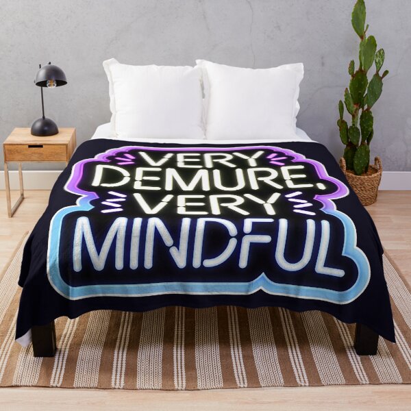 Item preview, Very Demure Very Mindful Quote Neon Style designed and sold by TheArtOfPat.