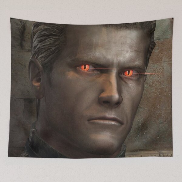 Item preview, Zombie Man Red Eyed Rizzler Romantic Albert Wesker  RE5 designed and sold by Neesu.
