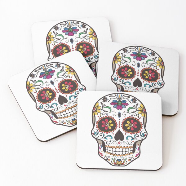 Item preview, Day of the Dead Skull 203 designed and sold by AstroRisq.