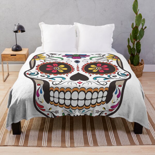 Item preview, Day of the Dead Skull 203 designed and sold by AstroRisq.
