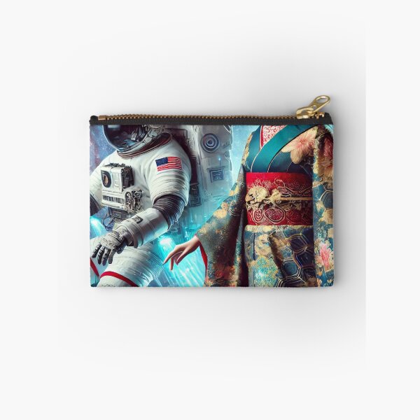 Item preview, Geisha in Space with Astronaut designed and sold by SakuraJapanArt.