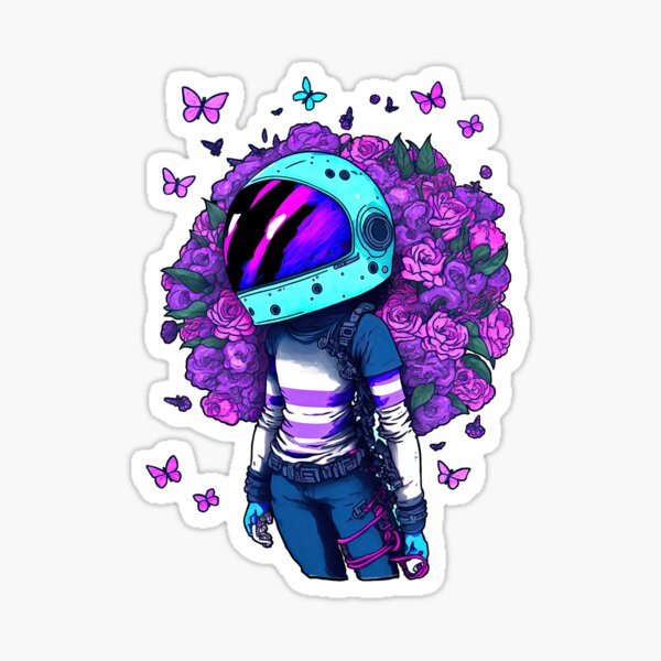 VibeNauts: Flowerflie Sticker