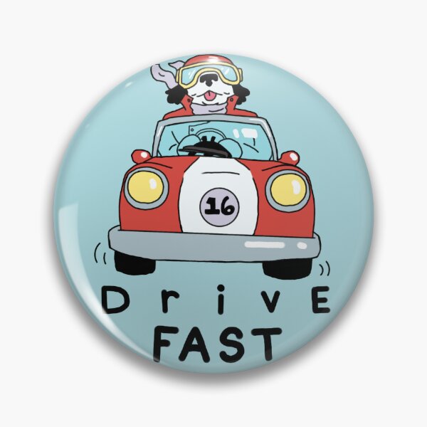 Item preview, Racecar Puppy #16: Dolly Drive Fast designed and sold by DewieDraws.