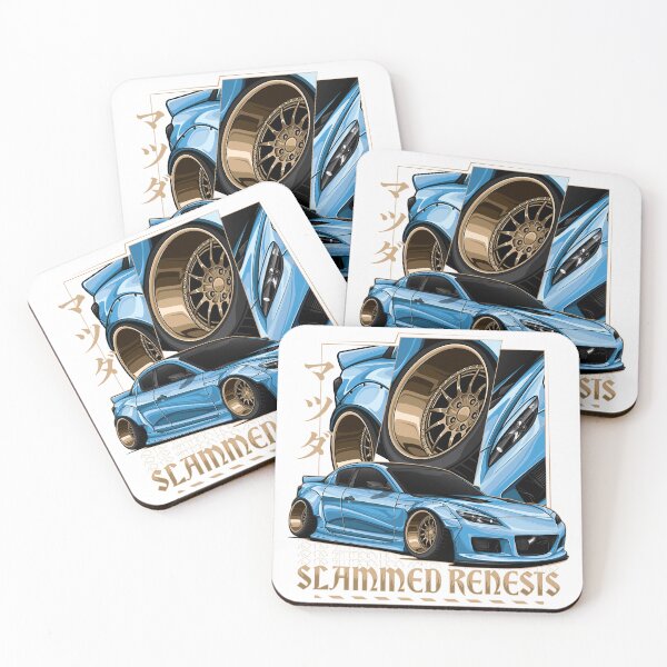 Item preview, RX8 Slammed Renesis (Blue) designed and sold by pjrstudio.