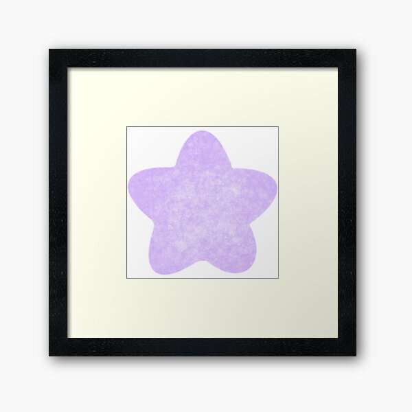 Item preview, Purple star drawing by watercolor designed and sold by Charlie-PUM.