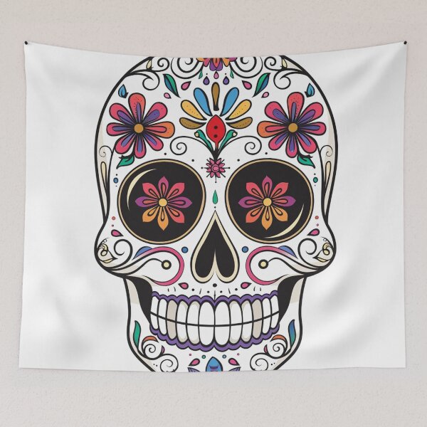 Item preview, Day of the Dead Skull 209 designed and sold by AstroRisq.