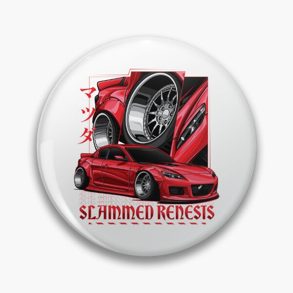 Item preview, RX8 Slammed Renesis (Red) designed and sold by pjrstudio.