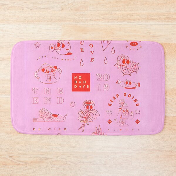 Item preview, Pink Cute Illustration Sticker Collage Vintage Boho designed and sold by DALdesignstore.